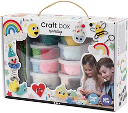 Creativ Company clay set Foam Clay and Silk Clay with accessories gift box