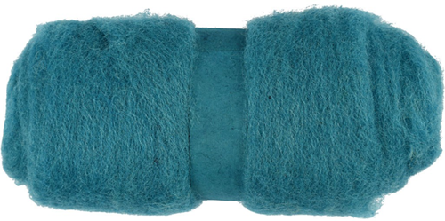 Creativ Company carded wool 100gr emerald green craft material