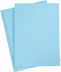 Creativ Company coloured cardboard A4 sky blue 20 sheets premium craft paper