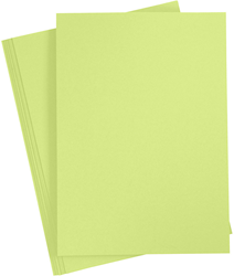 Creativ Company CC Gekleurd Karton A4 Lime Groen 20 vel