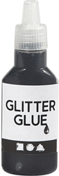 Creativ Company CC Glitterlijm Zwart 25 ml