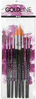 Creativ Company acrylic brush set round 8 pieces - painting and crafting