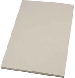 Creativ Company grey cardboard craft paper 1.5 mm 25x35 cm 10 sheets