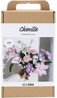 Creativ Company craft set flowers chenille wire pastel colors creative