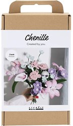 Creativ Company craft set flowers chenille wire pastel colors creative