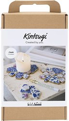 Creativ Company kintsugi craft set blue gold light red white creative toy