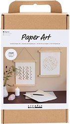 Creativ Company paper art craft set paper hangers wall decoration