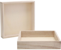 Creativ Company wooden frame art frame 16.2x16.2x3cm 10 pieces