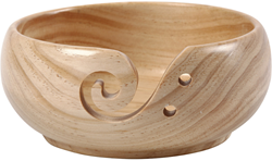 Creativ Company wooden yarn bowl - practical wool holder 15 cm
