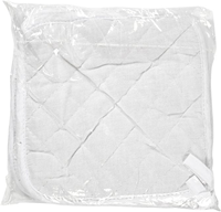 Creativ Company cotton pot holders set white 20x20 cm 4 pieces kitchen