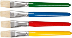 Creativ Company kids paint brush set flat - painting for children