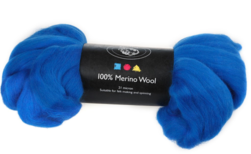 Creativ Company CC Merino Wol 100gr Kobalt Blauw