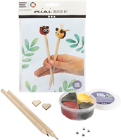 Creativ Company craft set pencil toppers Silk Clay insects