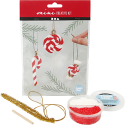 Creativ Company craft set candy decorations - foam clay Christmas crafting