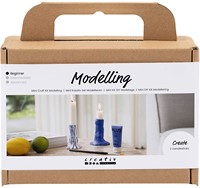 Creativ Company CC Mini Hobbyset Boetseren 2 Kandelaars