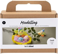 Creativ Company Mini Hobby Set modeling Silk Clay Easter craft kit