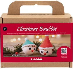Creativ Company Mini Craft Set Christmas Gnome Ornaments DIY Tree Kit
