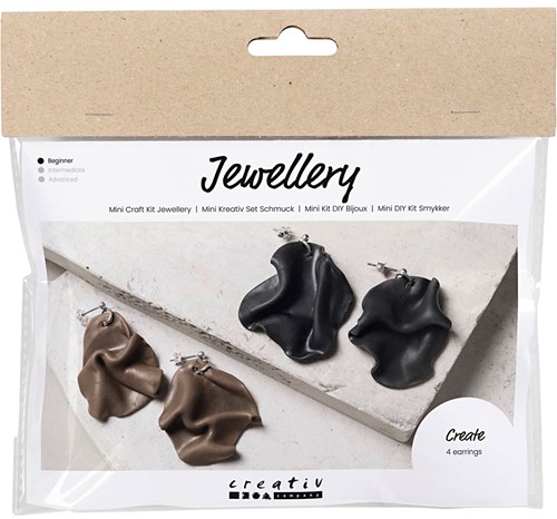 Creativ Company CC Mini Hobbyset Sieraden Klei Gebogen Oorringen