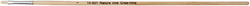 Creativ Company brush - flat bristle paintbrush Nature Line long