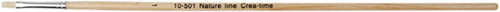 Creativ Company brush - flat bristle paintbrush Nature Line long