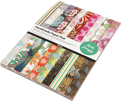Papierblok Jungle met handgemaakt Papier, 20 vellen