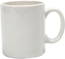 Creativ Company porcelain mug white - creative cup to decorate