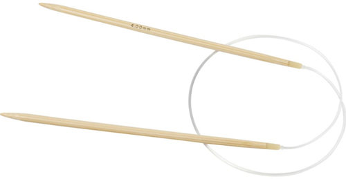 Creativ Company circular knitting needle bamboo 4 mm 60 cm knitting needles