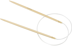 Creativ Company circular knitting needle bamboo 4.5 mm 60 cm needles