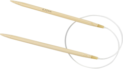 Creativ Company circular knitting needle bamboo 6 mm - knitting needles 60 cm