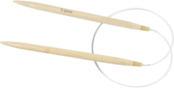 Creativ Company circular knitting needle bamboo 7 mm 60 cm knitting needles