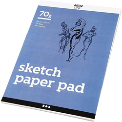 Creativ Company sketchbook A4 white paper 70gsm 70 sheets drawing pad