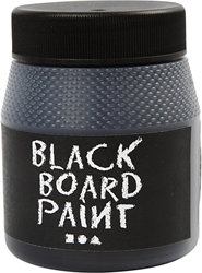 Creativ Company black chalkboard paint 250ml chalk paint