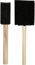 ArtistLine foam paint brushes 25+50mm multicolor set