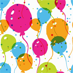 Creativ Company napkins balloons 3-ply paper 20 pieces 33x33 cm