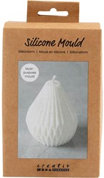 Creativ Company silicone mold teardrop shape 8x7 cm for casting and crafts