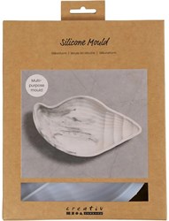 Creativ Company silicone mold conch shell for crafts and hobbies
