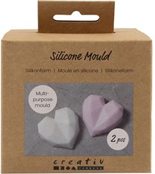 Creativ Company silicone casting mold faceted for crafts and hobby