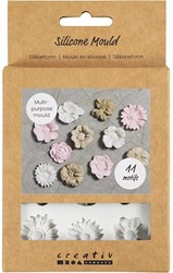 Creativ Company silicone mold daisies for crafting and jewelry making