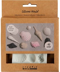 Creativ Company silicone mould seashells for crafts and decoration