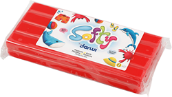 Creativ Company Softy modeling clay red 500g vegan gluten-free