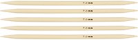 Creativ Company sock knitting needles bamboo 7 mm 5 pieces knitting needles