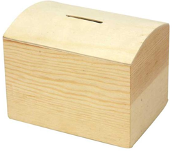 Creativ Company wooden money box - creative decoration for kids