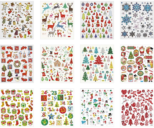 Creativ Company CC Sticker boek Kerst