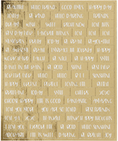 Creativ Company stickers gold sticker sheet decoration 4 pieces paper