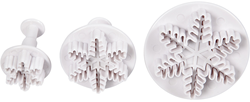 Creativ Company cookie cutter snowflakes - cutter set 3 pieces