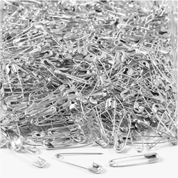 Creativ Company safety pins silver 22 mm 500 pieces metal