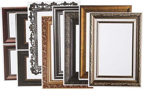 Creativ Company craft cardboard with frames - multicolor - creative paper
