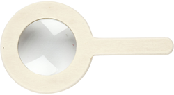 Creativ Company wooden magnifying glass toy 8.7 cm for kids explorers