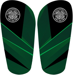 Team Merchandise football shin guards Celtic junior - official fan item