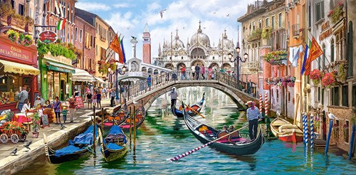 Castorland puzzle Charms of Venise - 4000 pieces jigsaw puzzle